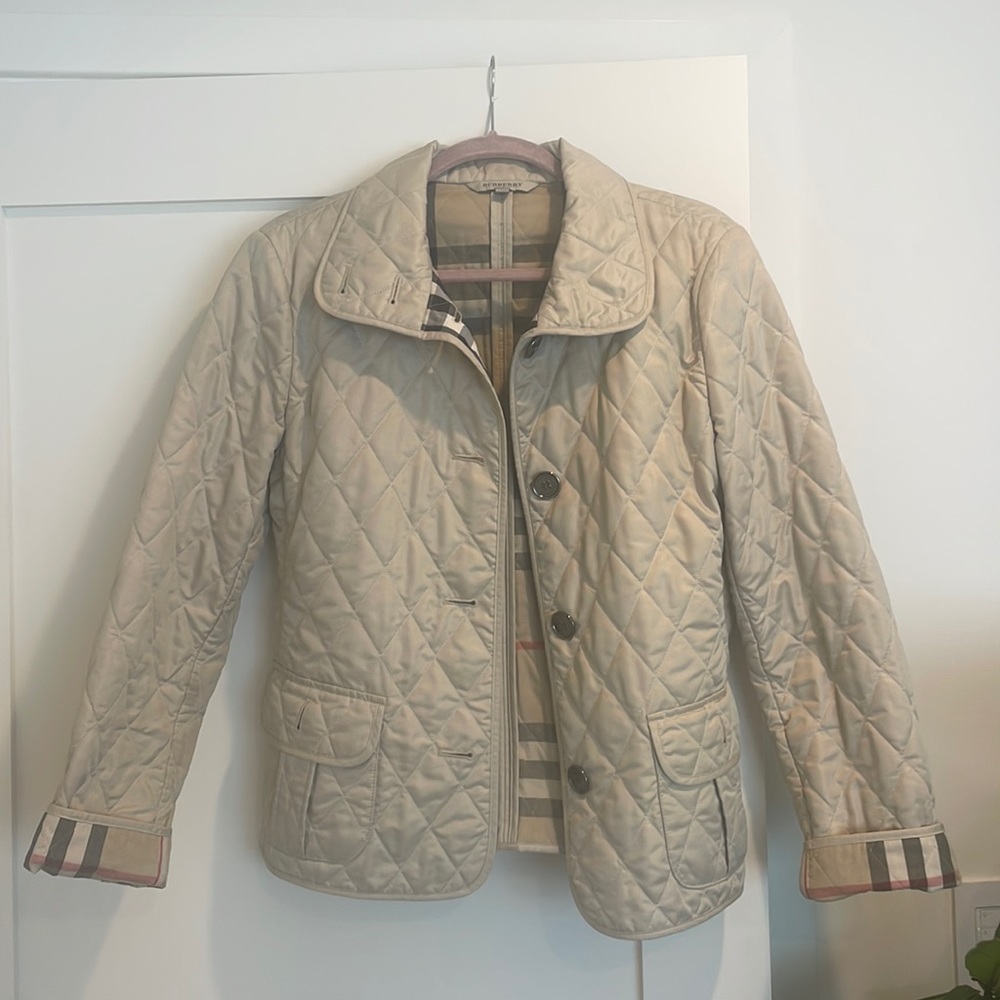 Burberry Diamond Quilted Jacket